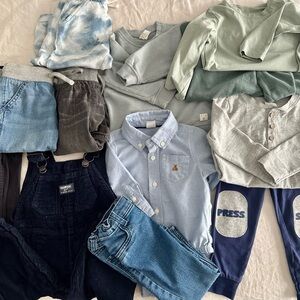 Lot of baby boy clothes 9-12 months